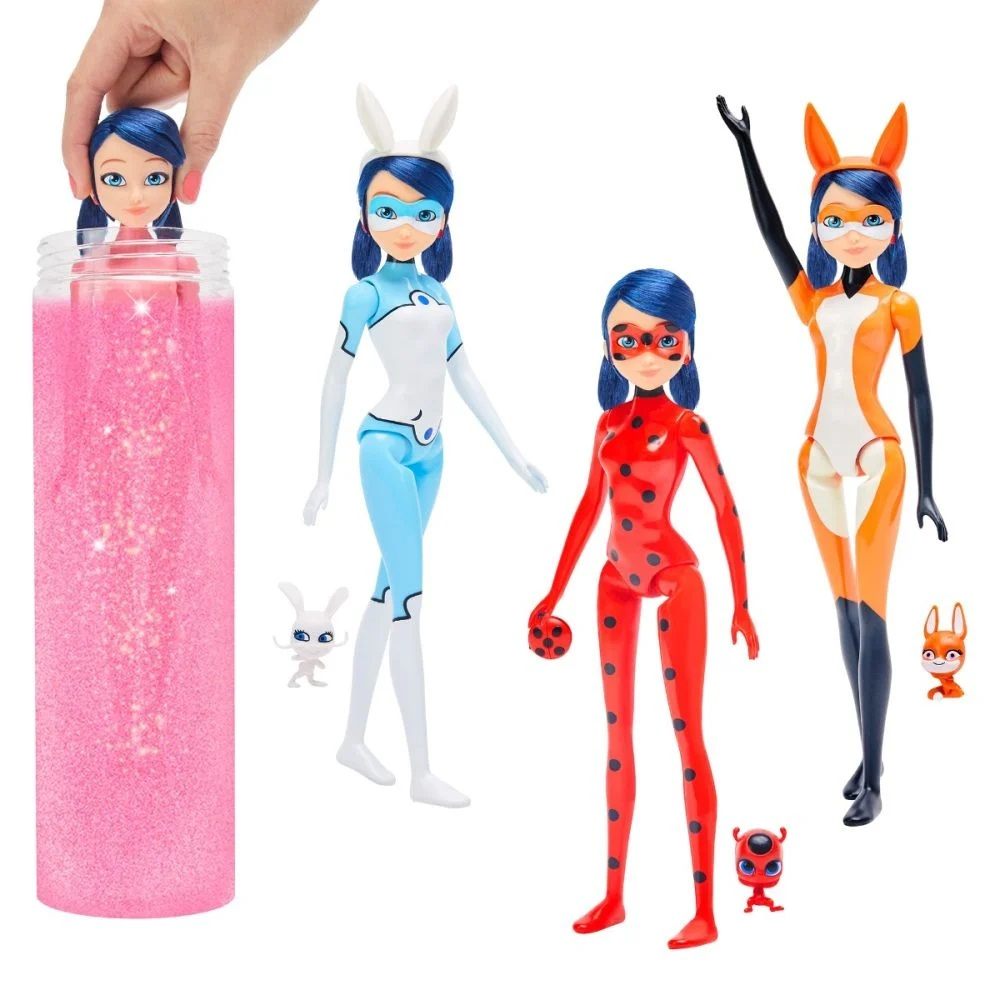 MIRACULOUS BUBURUZA Surpriza, papusa, Descopera Personajul, 26 cm [4]