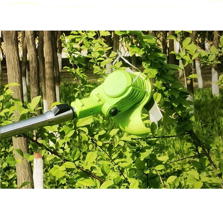 Motocoasa electrica fara fir 21V cu 2 acumulatori, Reglabila, 3 moduri de taiere + accesorii incluse [4]