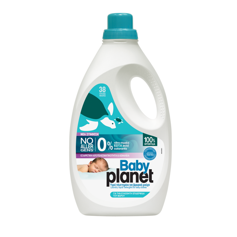 MY PLANET BABY - Detergent lichid bebelusi 38 spalari 2204ml [1]