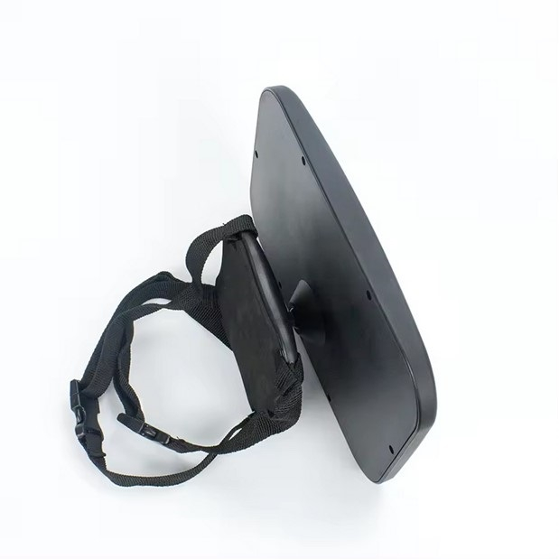 Oglinda auto pentru supraveghere bebelusi, rotire 360 grade, fixare tetiera, 25.5x17.5 cm Zenva [3]