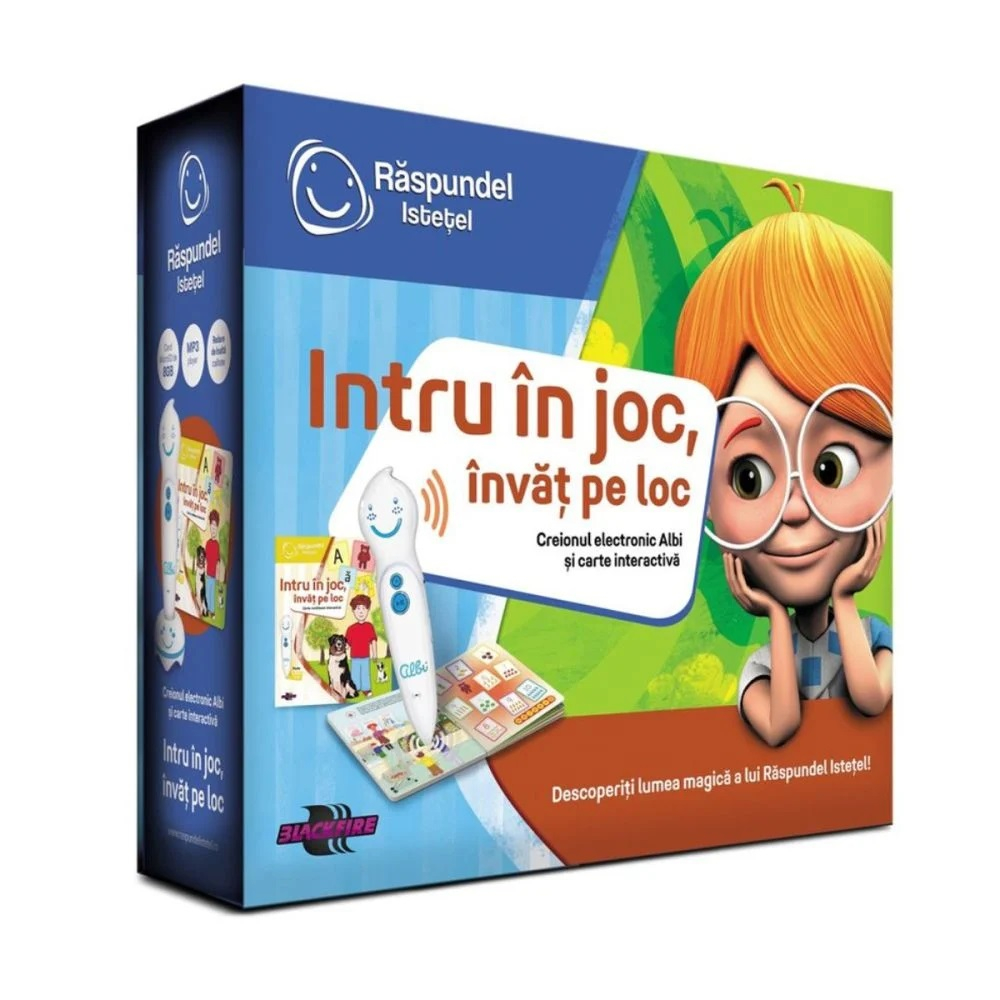 Pachet Raspundel Istetel, Creion si Carte interactiva Intru in joc, invat pe loc [1]