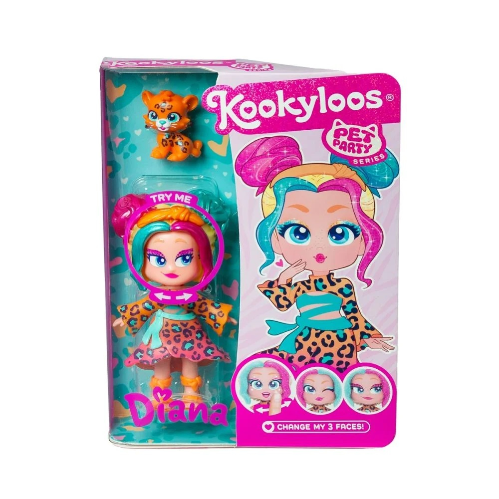Papusa Kookyloos, Pets Party, Diana [1]