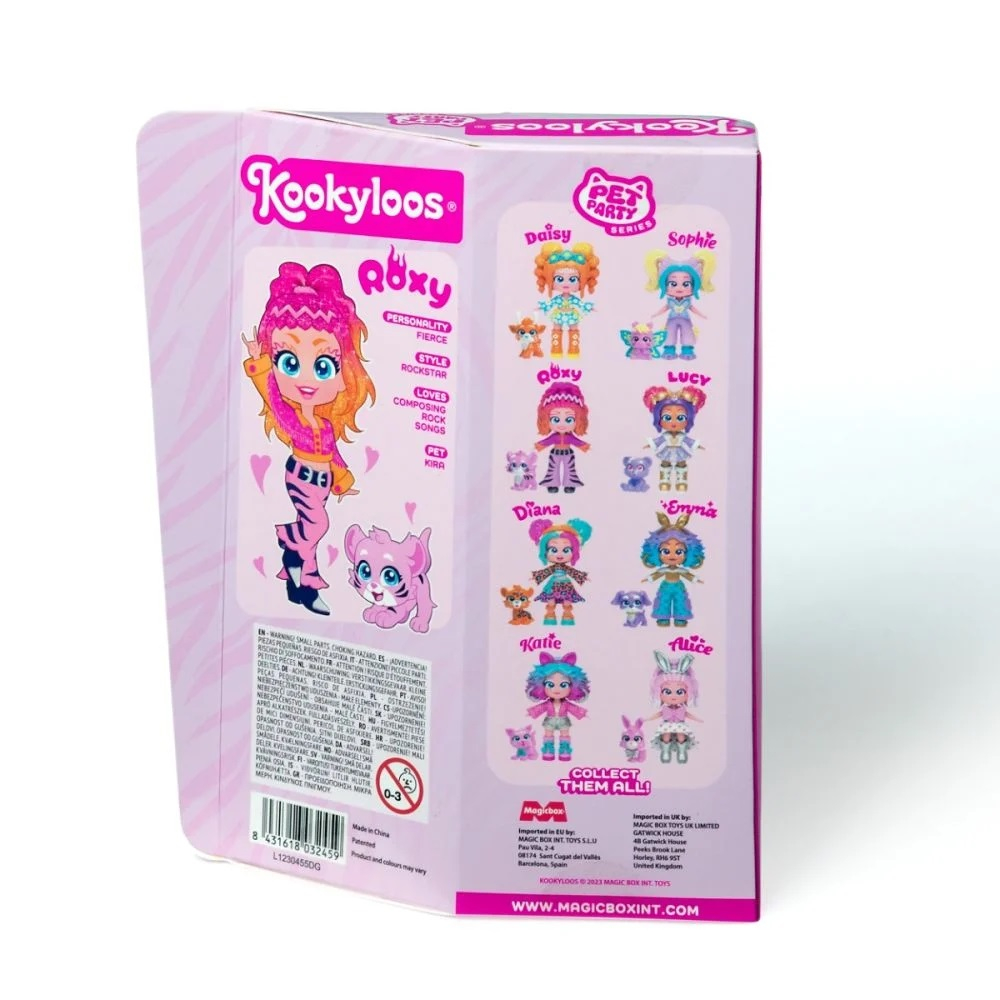 Papusa Kookyloos, Pets Party, Roxy [3]