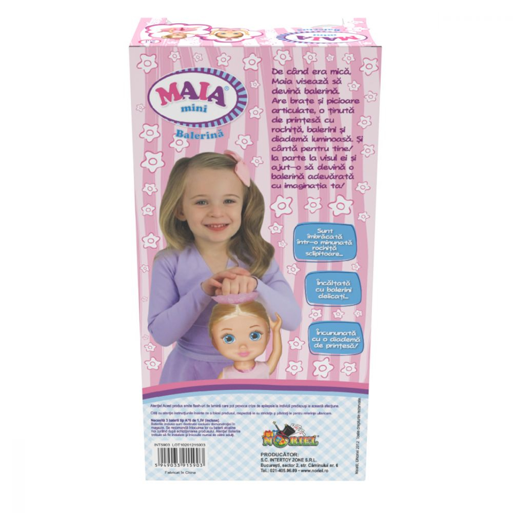 Papusa Maia Mini Balerina, Blonda [8]