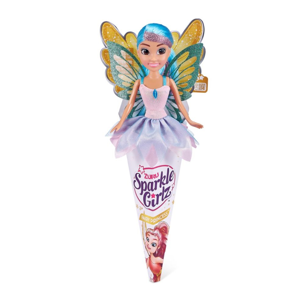 Papusa Zana cu par albastru, Sparkle Girlz, 27 Cm [2]