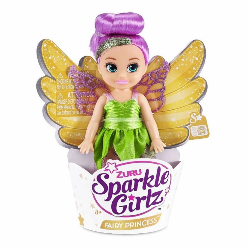 Papusa Zana mini, Sparkle Girlz, 12 cm, Mov [1]