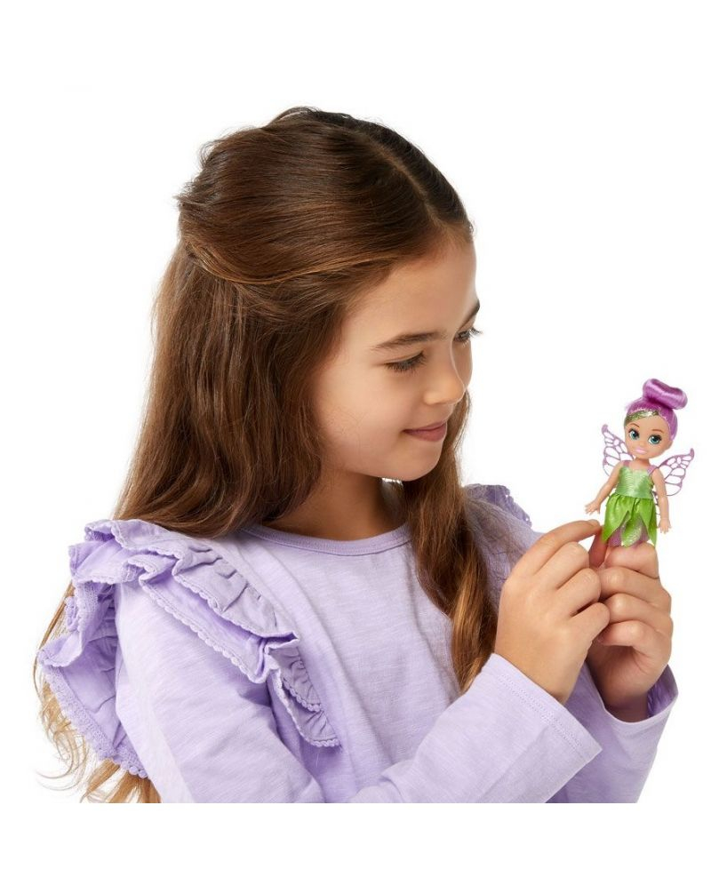 Papusa Zana mini, Sparkle Girlz, 12 cm, Mov [5]