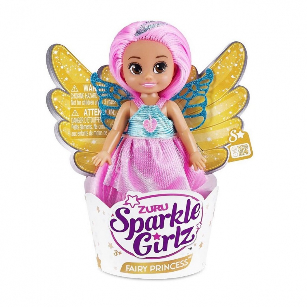 Papusa Zana mini, Sparkle Girlz, 12 cm, Roz [1]