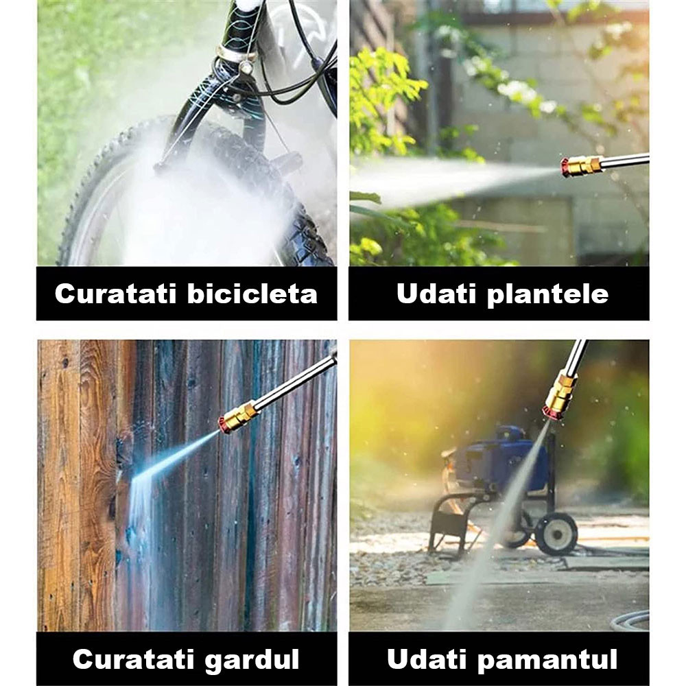 Pistol de Spalare Auto Portabil cu Presiune, 24V, Doua Baterii, 35 Bar, Jet de Apa si Spuma, Cu Valiza [6]