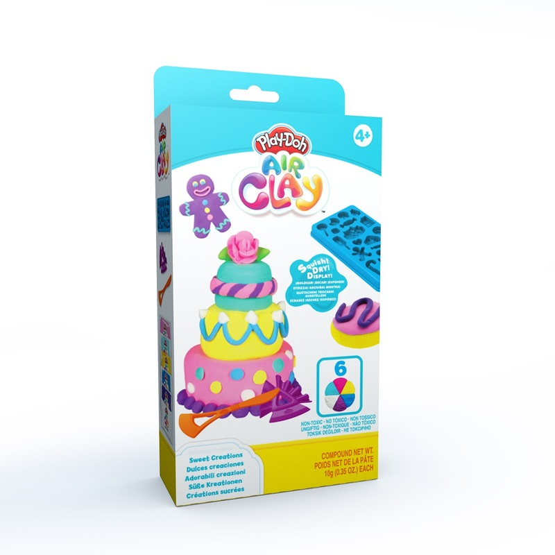PLAY-DOH Air Clay, Plastilina, set de joaca, Cofetarie [1]