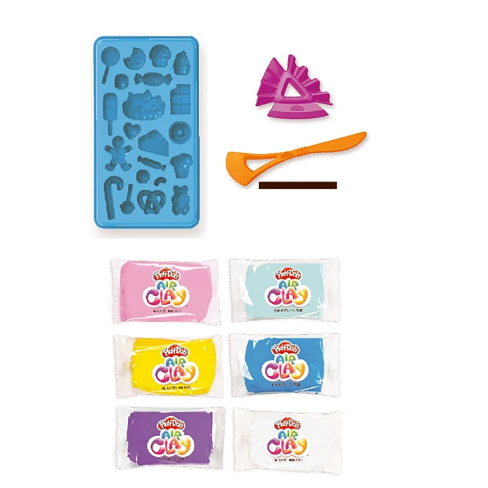 PLAY-DOH Air Clay, Plastilina, set de joaca, Cofetarie [2]