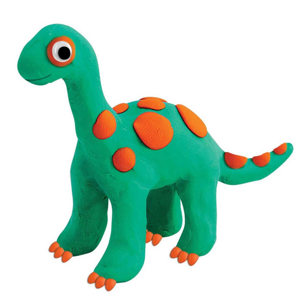 PLAY-DOH Air Clay, Plastilina, set de joaca, Dinozauri [3]