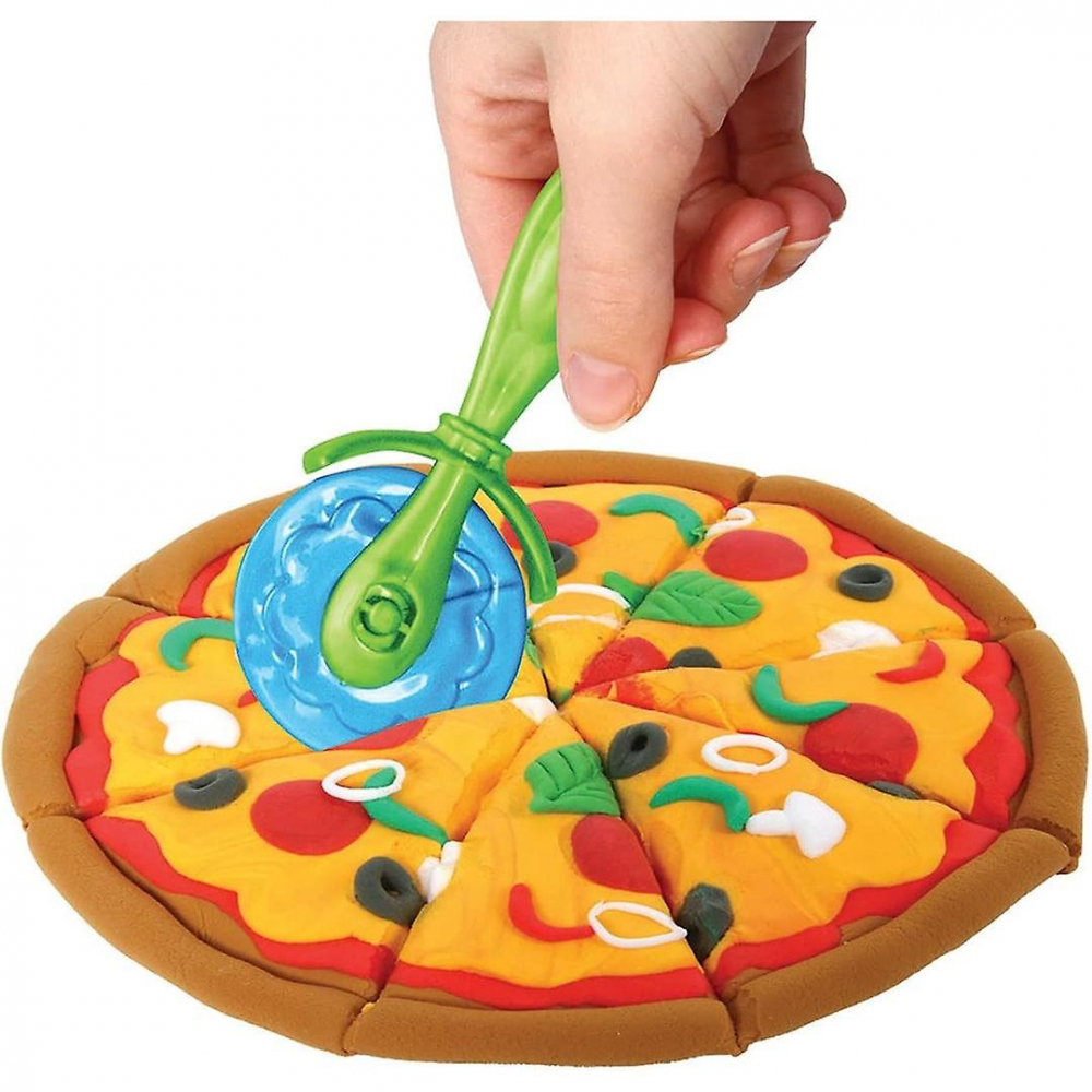 PLAY-DOH Air Clay, Plastilina, set de joaca, Pizzerie [3]