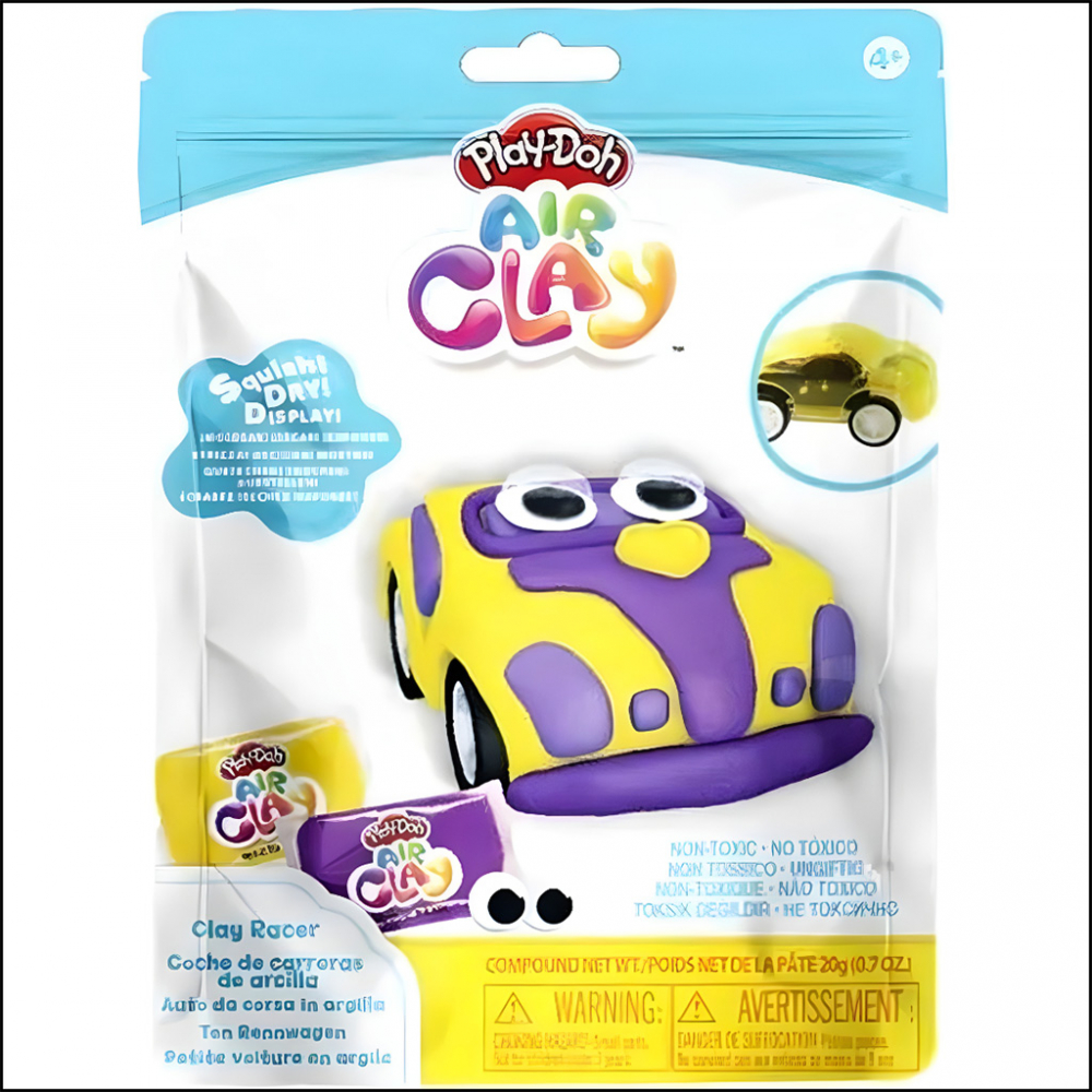 PLAY-DOH Air Clay, set de joaca, Masinute [4]
