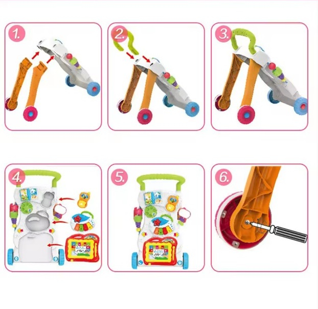 Premergator cu centru de activitati multifunctional, Verde deschis [7]