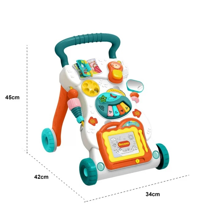 Premergator cu centru de activitati multifunctional, Verde inchis [2]