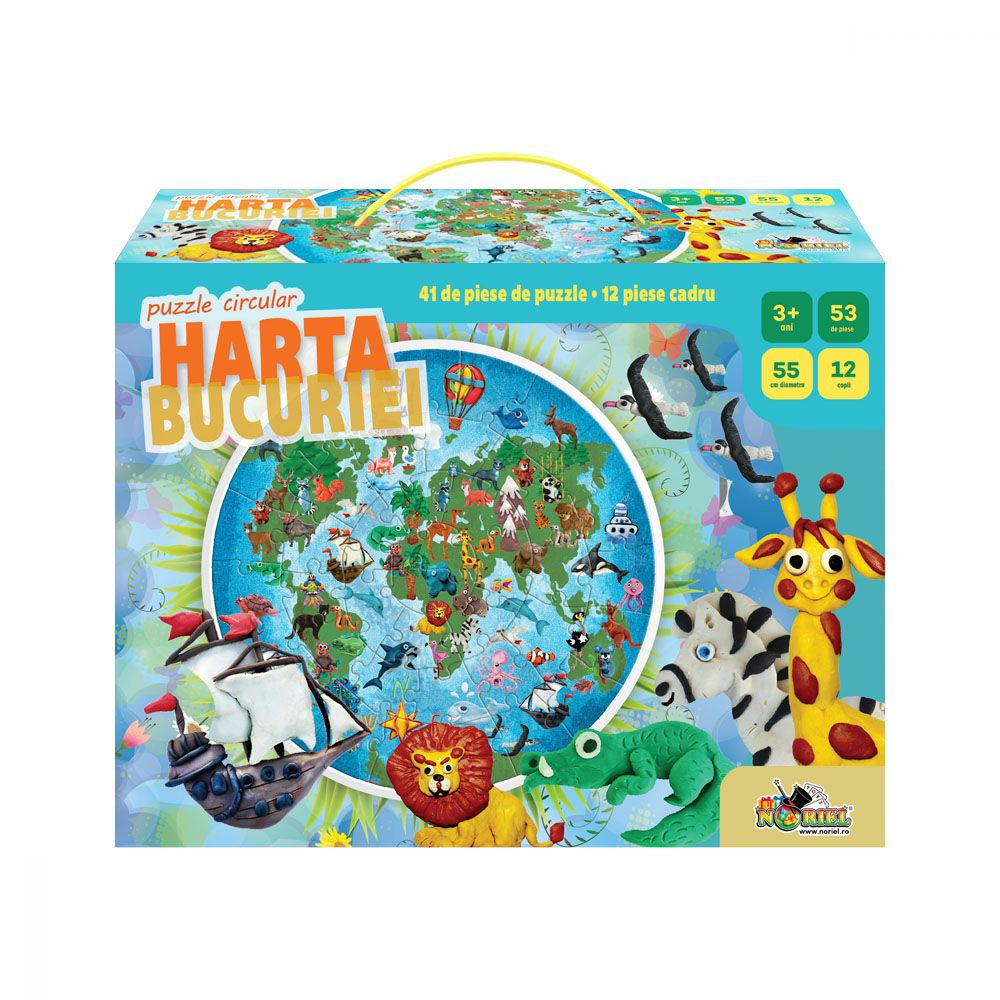 Puzzle circular Noriel, Harta Bucuriei [1]