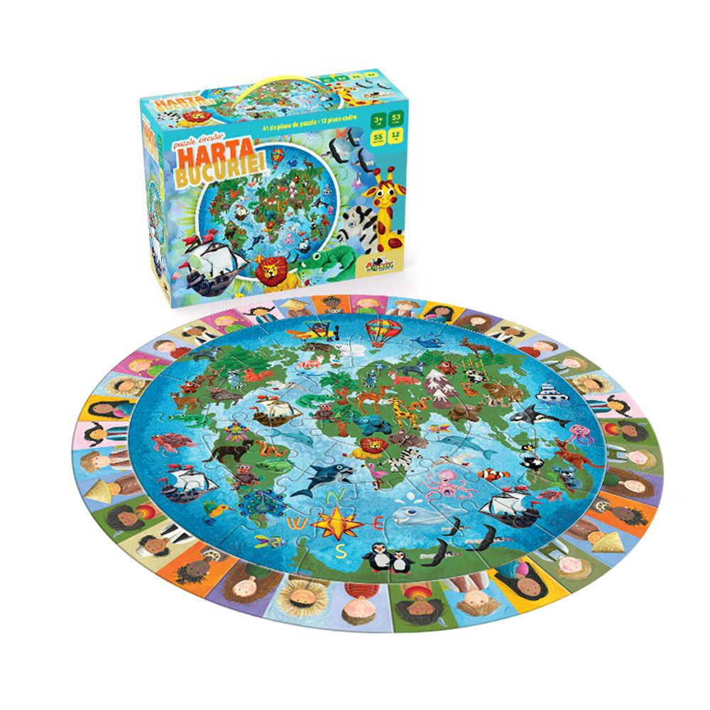 Puzzle circular Noriel, Harta Bucuriei [2]