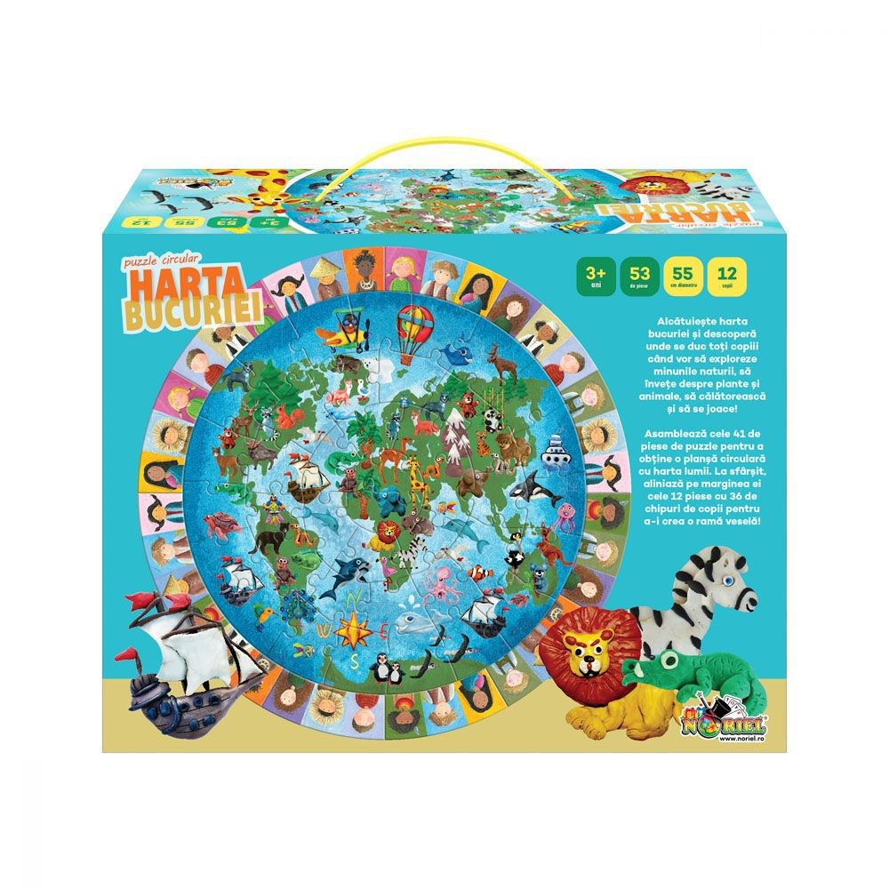 Puzzle circular Noriel, Harta Bucuriei [3]