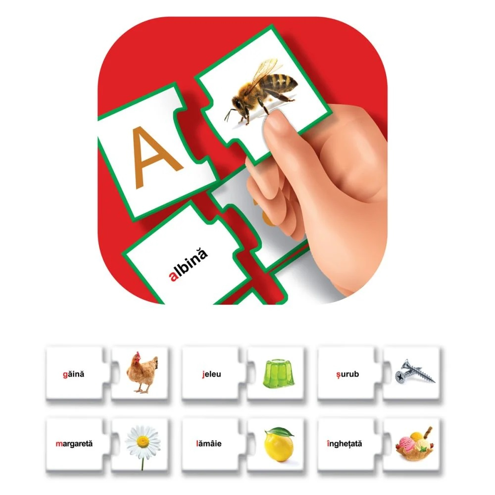 Puzzle Smile Games, Sa invatam alfabetul, 60 piese [4]