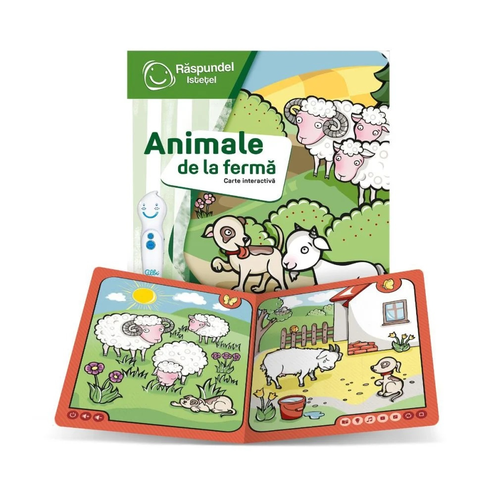 Raspundel Istetel, Carte interactiva Animale de la ferma [2]