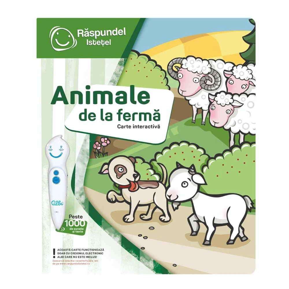 Raspundel Istetel, Carte interactiva Animale de la ferma [3]