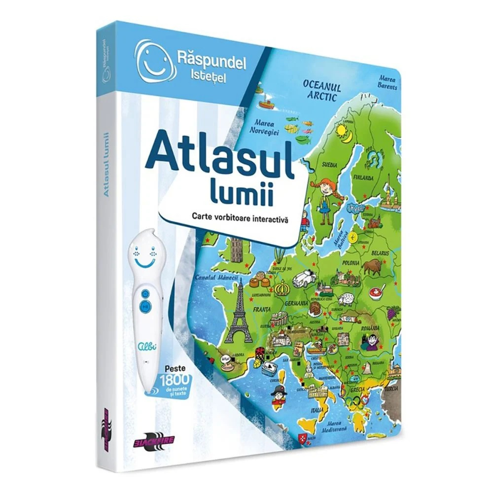 Raspundel Istetel, Carte interactiva Atlasul lumii [1]