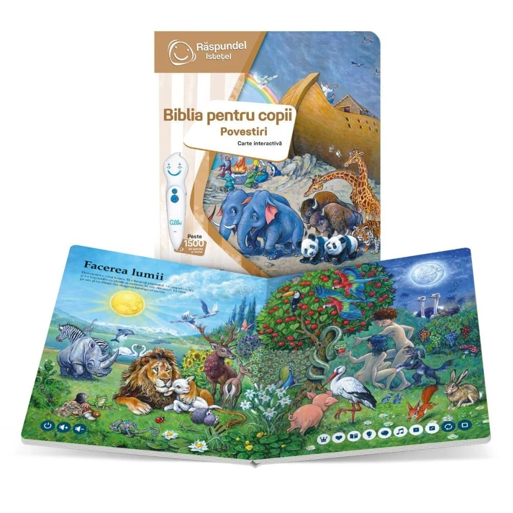 Raspundel Istetel, Carte interactiva Biblia pentru copii, Povestiri [3]