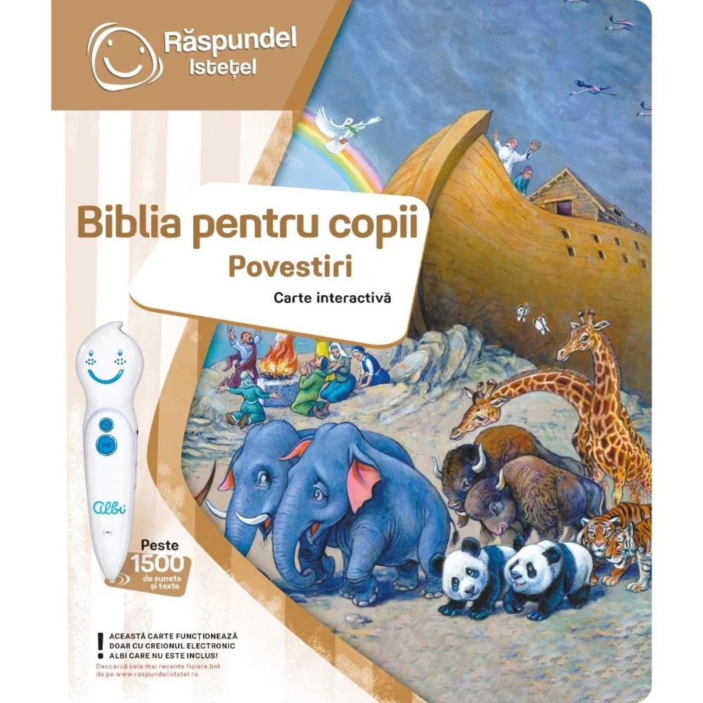 Raspundel Istetel, Carte interactiva Biblia pentru copii, Povestiri [2]
