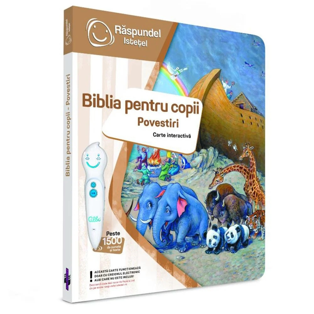 Raspundel Istetel, Carte interactiva Biblia pentru copii, Povestiri [1]