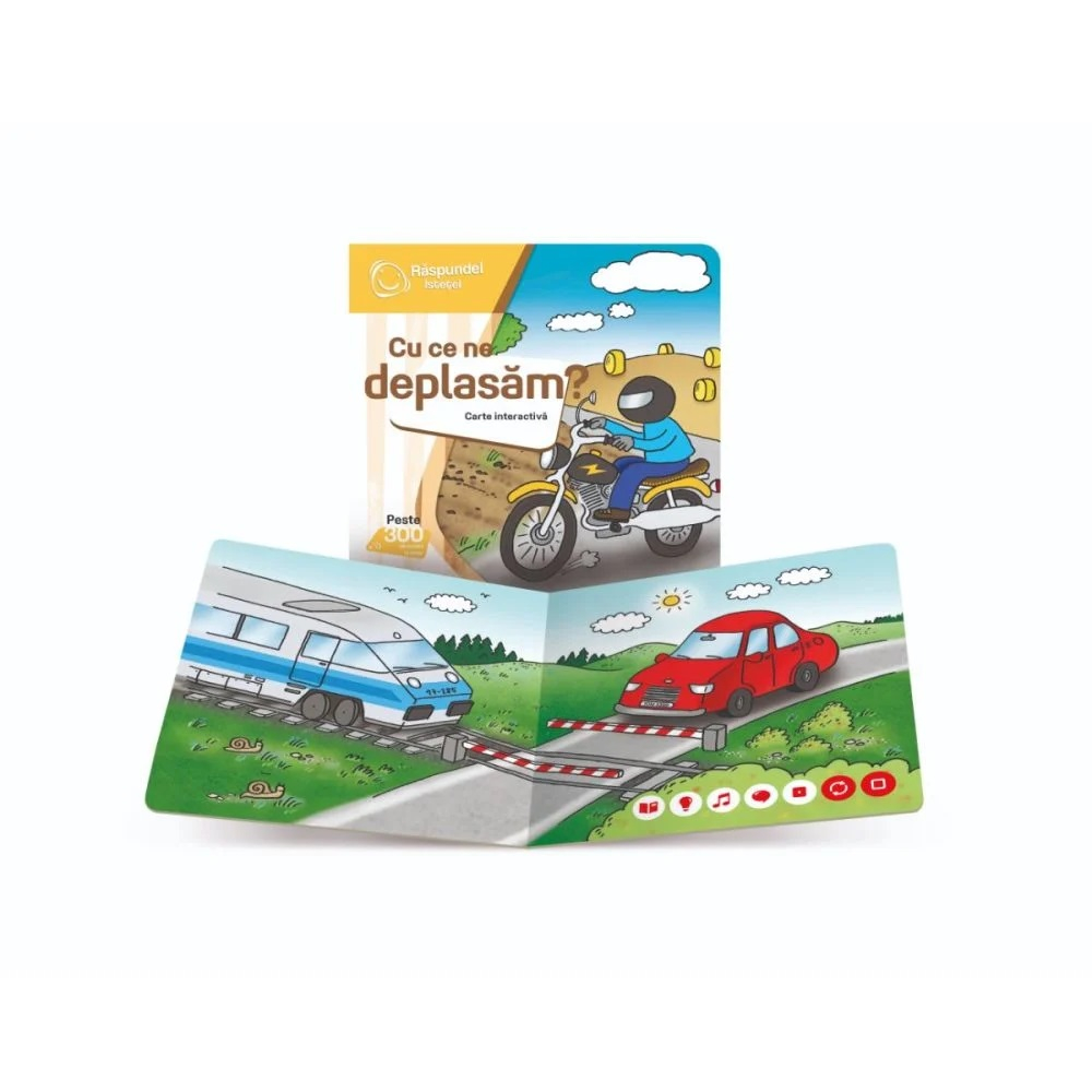 Raspundel Istetel, Carte interactiva Cu ce ne deplasam [4]