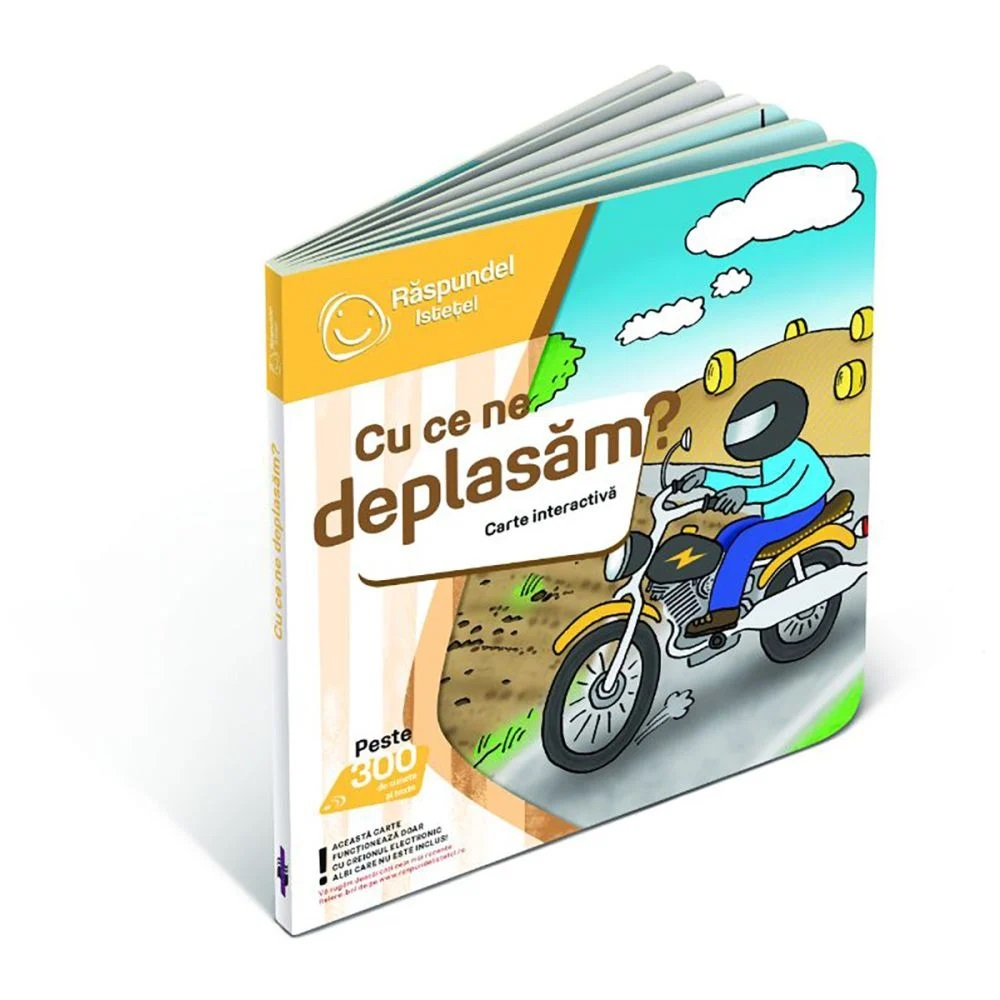 Raspundel Istetel, Carte interactiva Cu ce ne deplasam [3]