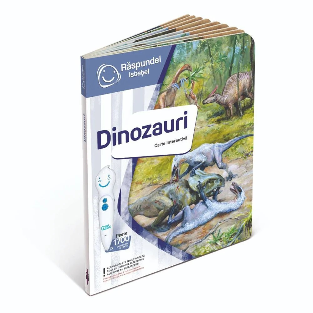 Raspundel Istetel, Carte interactiva Dinozauri [4]