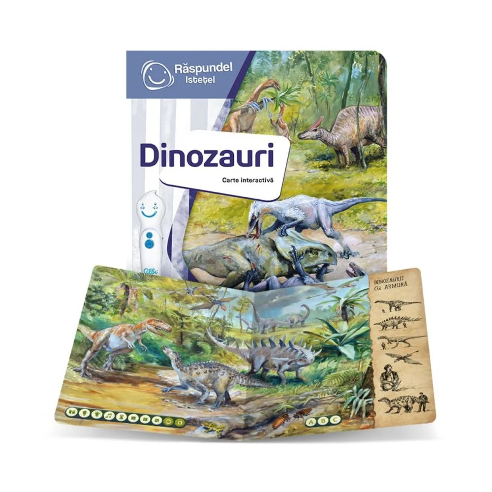 Raspundel Istetel, Carte interactiva Dinozauri [2]