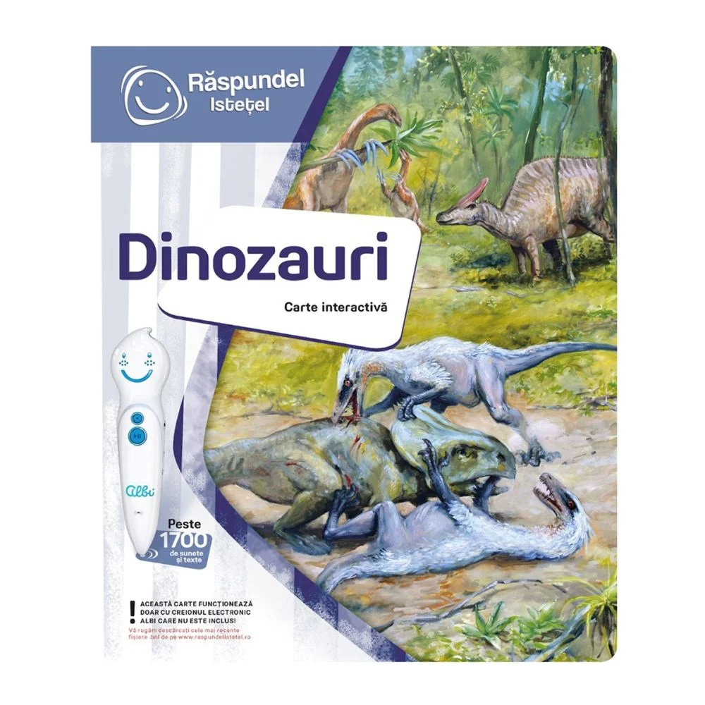 Raspundel Istetel, Carte interactiva Dinozauri [3]