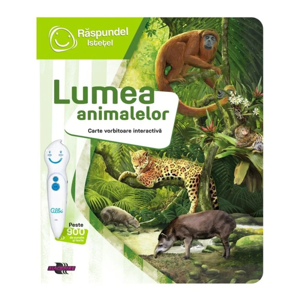 Raspundel Istetel, Carte interactiva Lumea animalelor [4]