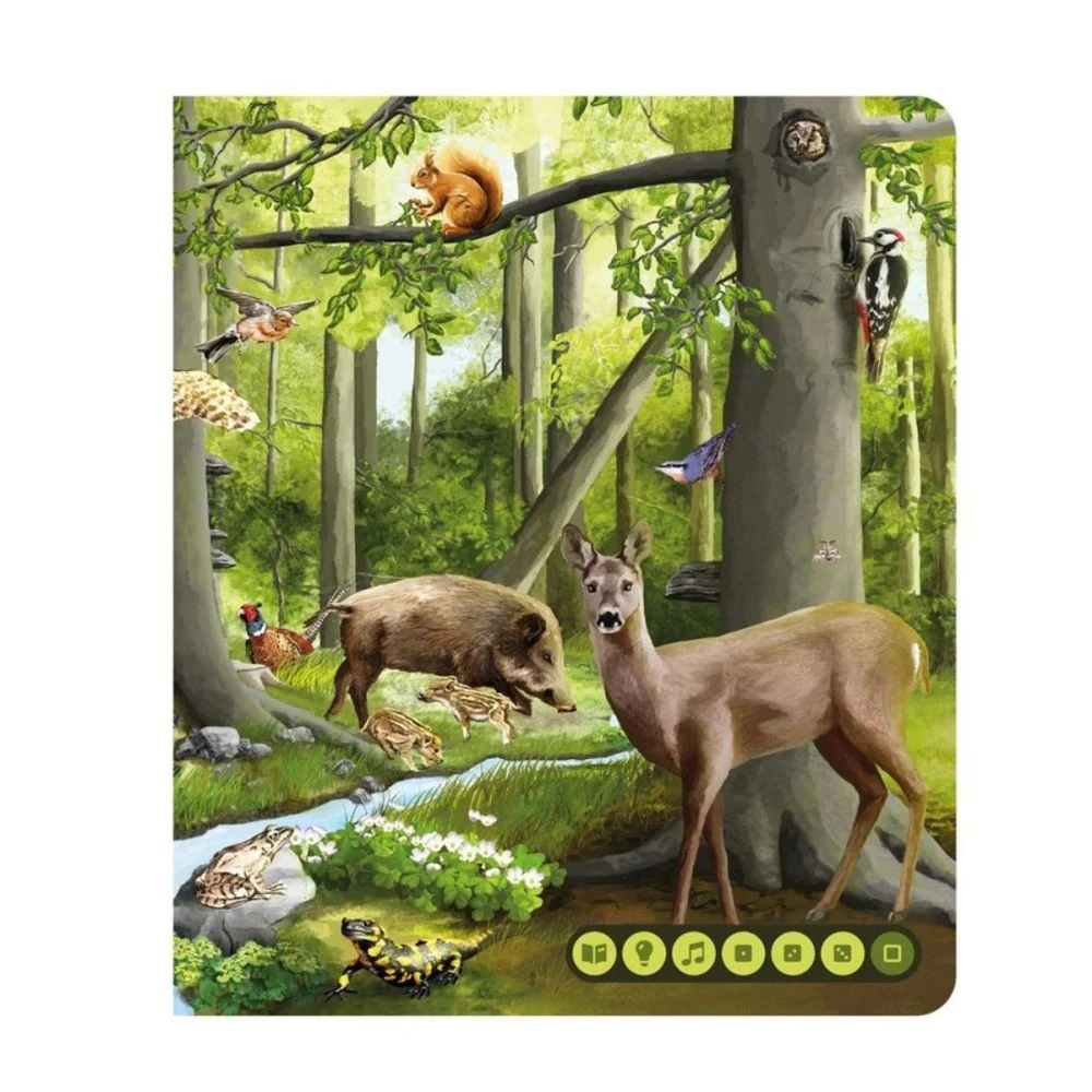 Raspundel Istetel, Carte interactiva Lumea animalelor [3]