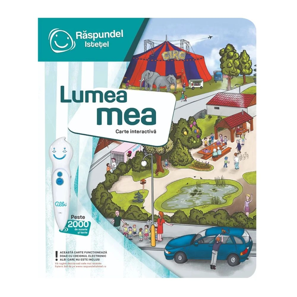 Raspundel Istetel, Carte interactiva Lumea mea [2]