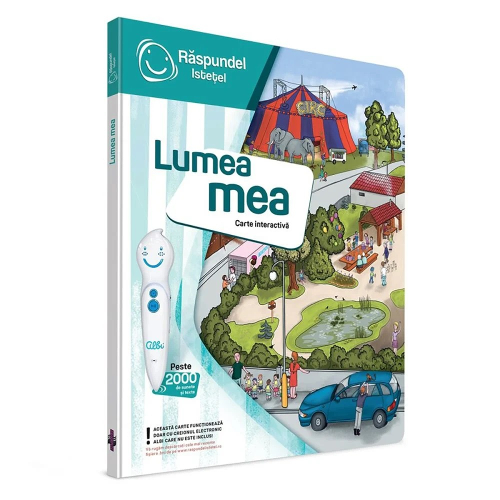 Raspundel Istetel, Carte interactiva Lumea mea [1]