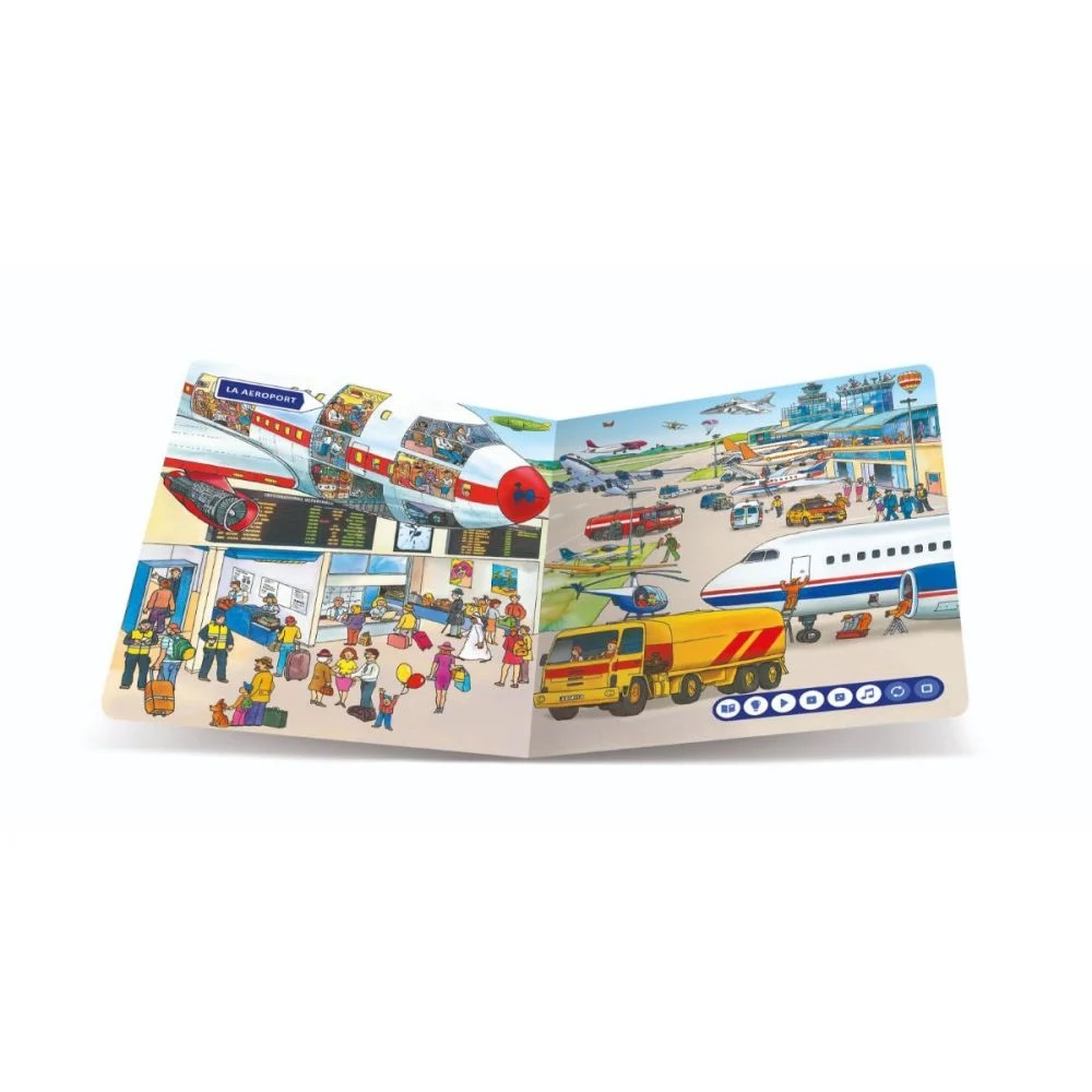 Raspundel Istetel, Carte interactiva Mijloace de transport [5]
