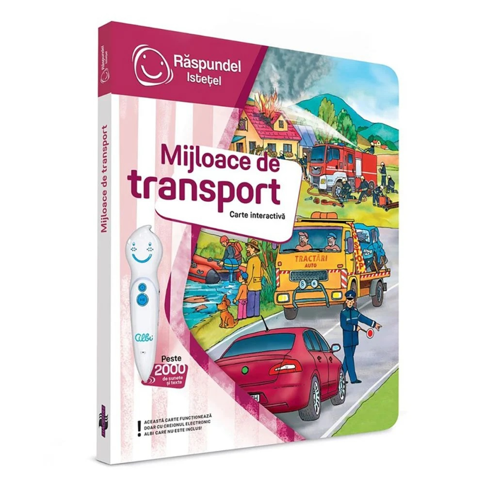 Raspundel Istetel, Carte interactiva Mijloace de transport [1]