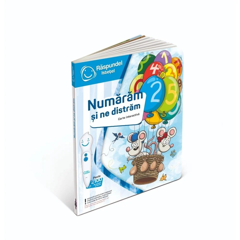 Raspundel Istetel, Carte interactiva Numaram si ne distram [3]