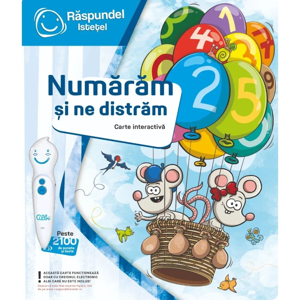 Raspundel Istetel, Carte interactiva Numaram si ne distram [2]