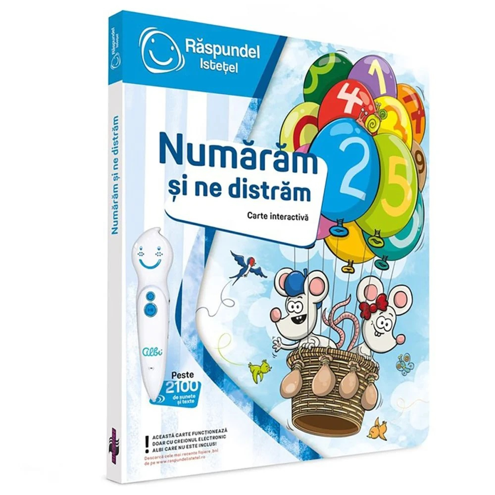 Raspundel Istetel, Carte interactiva Numaram si ne distram [1]