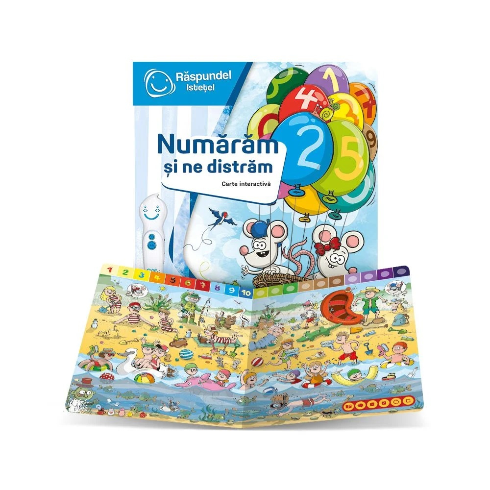 Raspundel Istetel, Carte interactiva Numaram si ne distram [4]