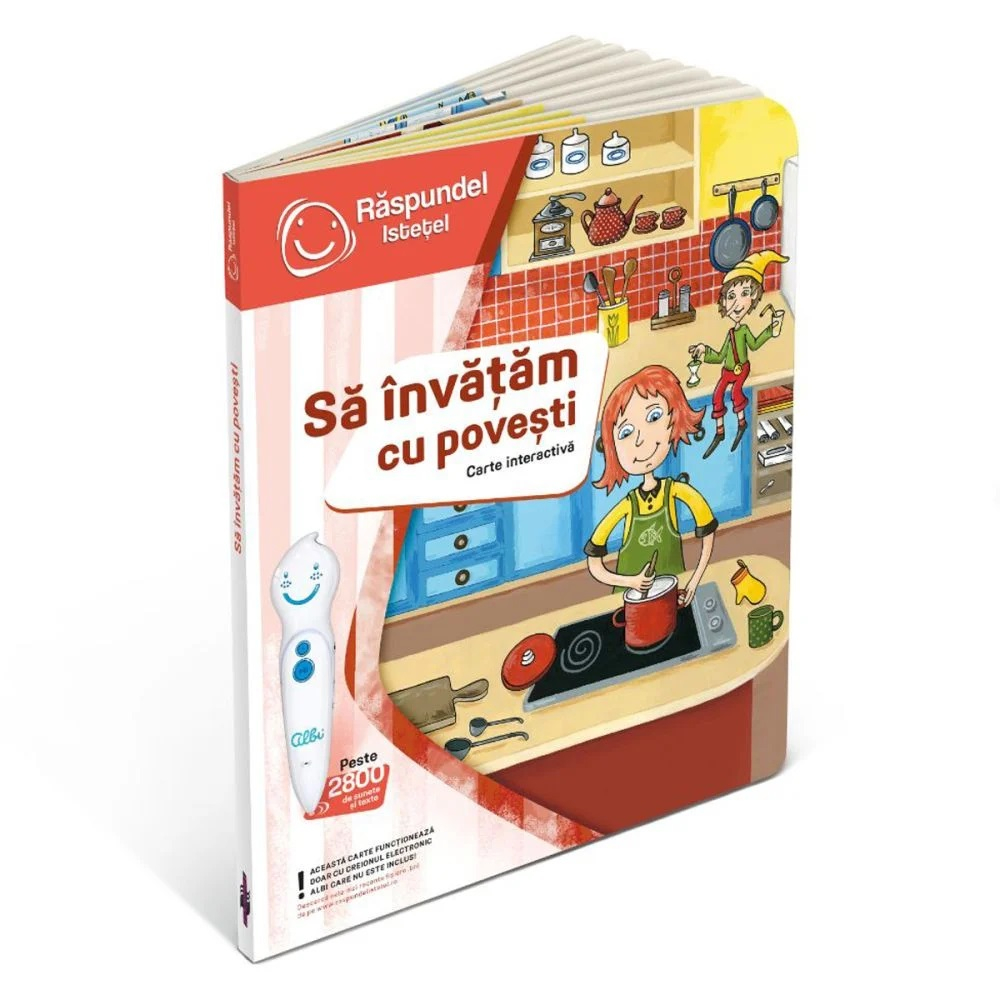 Raspundel Istetel, Carte interactiva Sa invatam cu povesti [3]