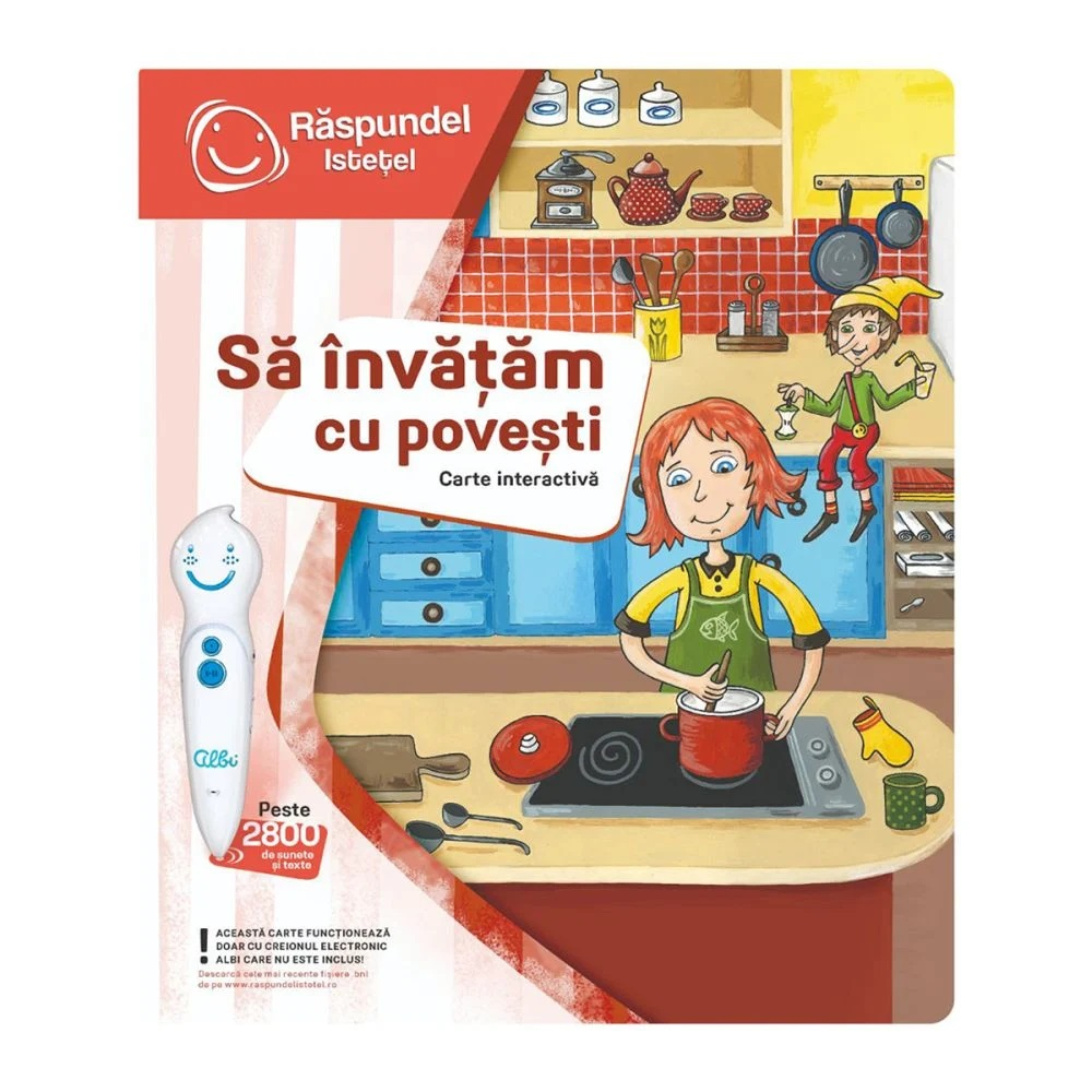 Raspundel Istetel, Carte interactiva Sa invatam cu povesti [2]