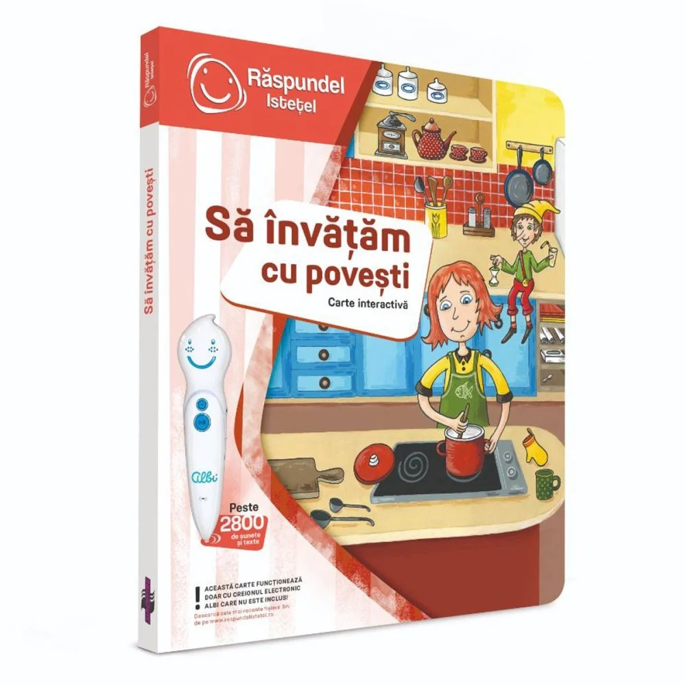 Raspundel Istetel, Carte interactiva Sa invatam cu povesti [1]