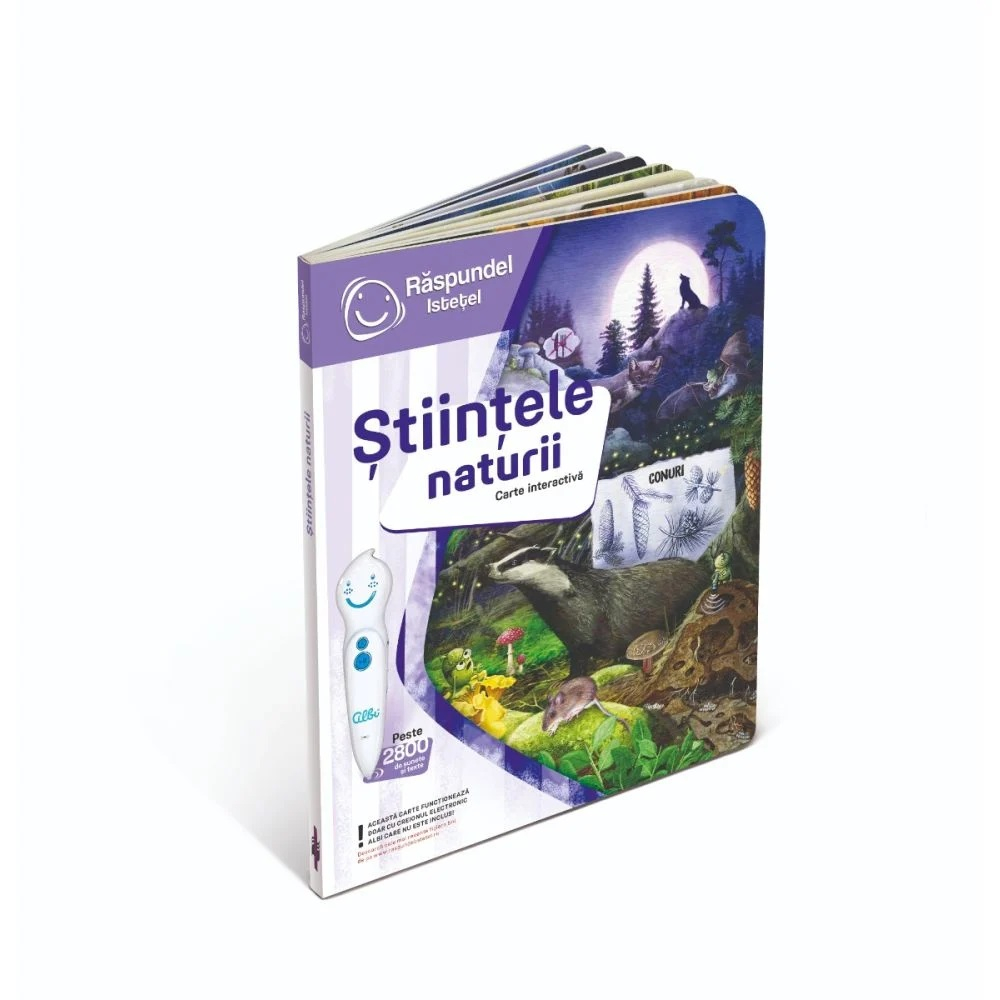 Raspundel Istetel, Carte interactiva Stiintele naturii - Aventuri prin natura [2]