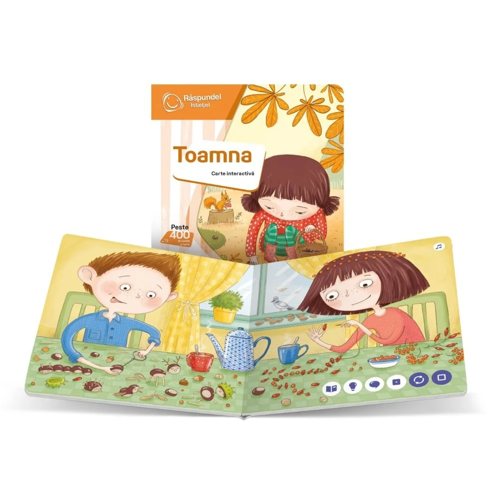 Raspundel Istetel, Carte interactiva Toamna [3]